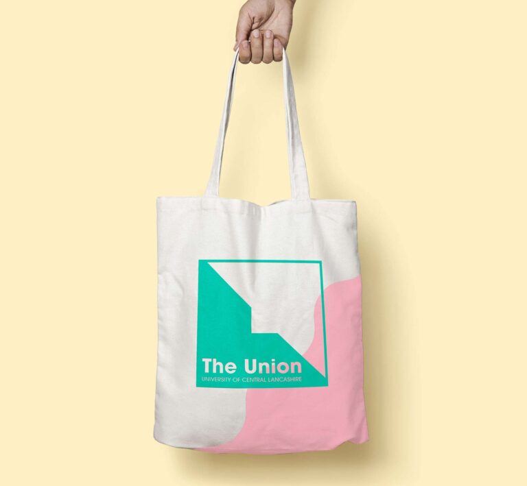 Student Union pastel tote bag