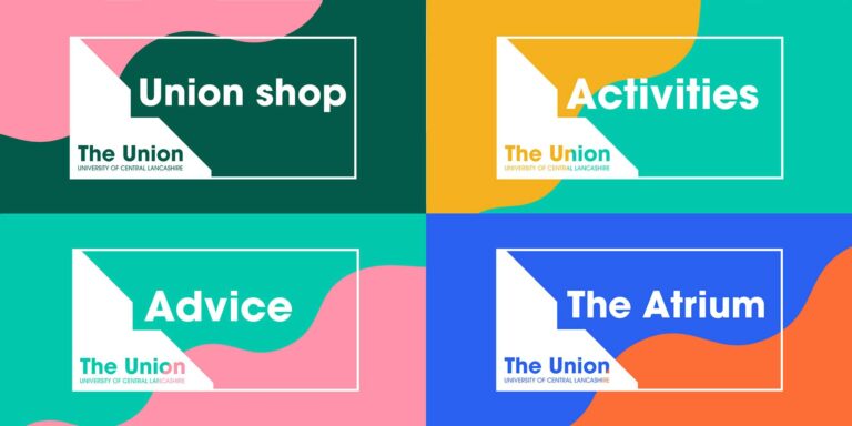 Student Union Sub-brand Logo set