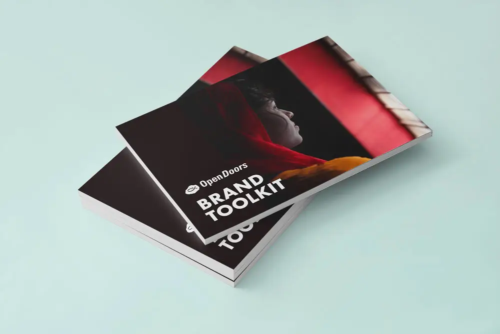 Charity Brand Guidelines Booklet by Augarde Design