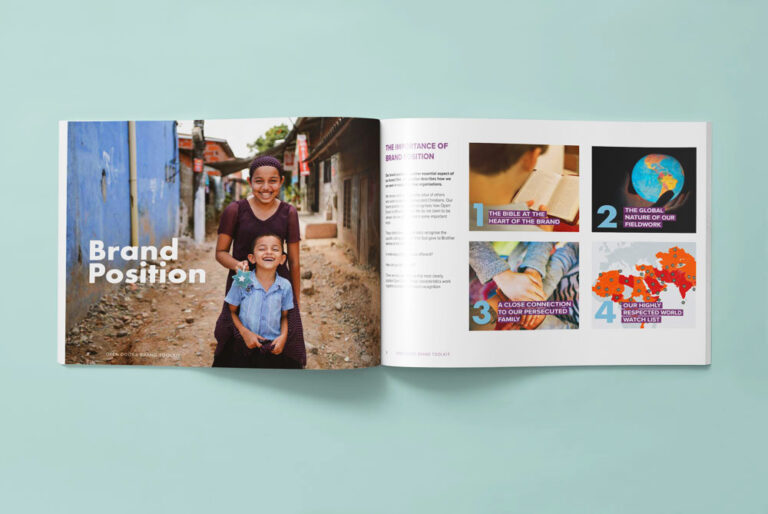 Charity Brand Guidelines Booklet by Augarde Design