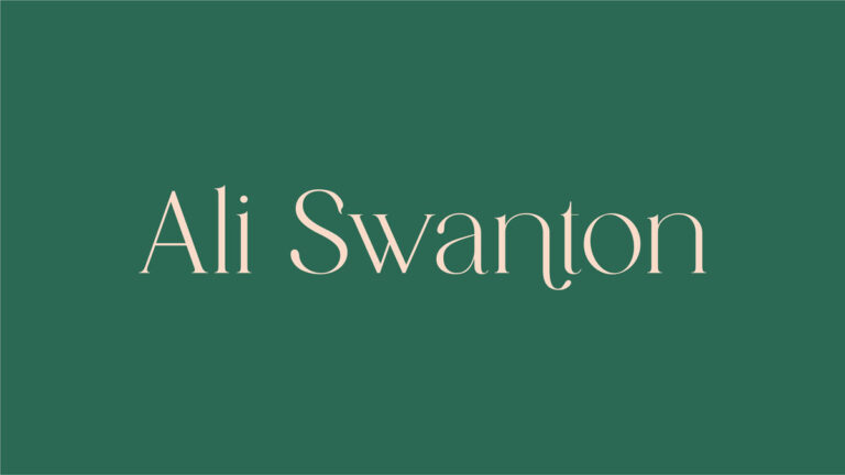 Ali Swanton Brand Identity: Logo Ideas